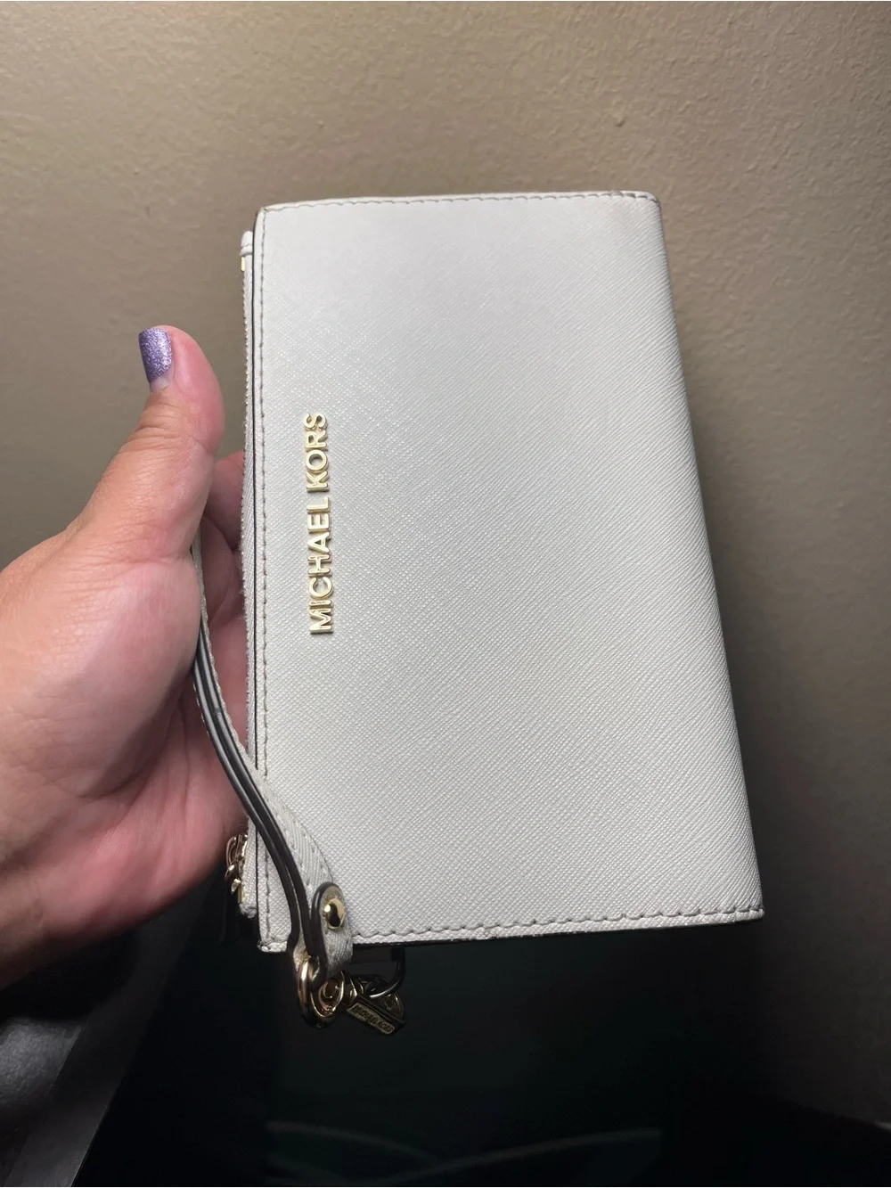 Michael Kors compact white
